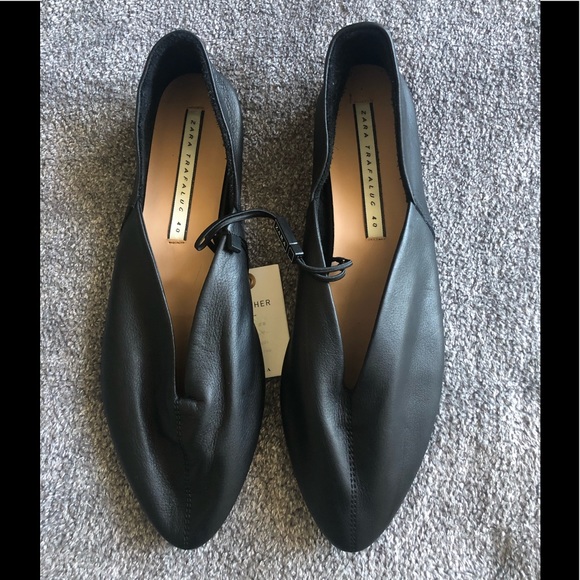 New Zara leather flats - Picture 6 of 6